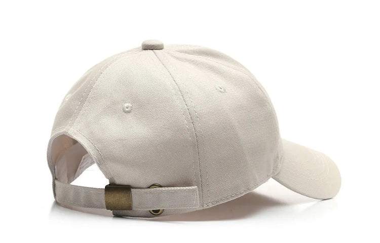 Soft Hat with Embroidered Letters on the Side