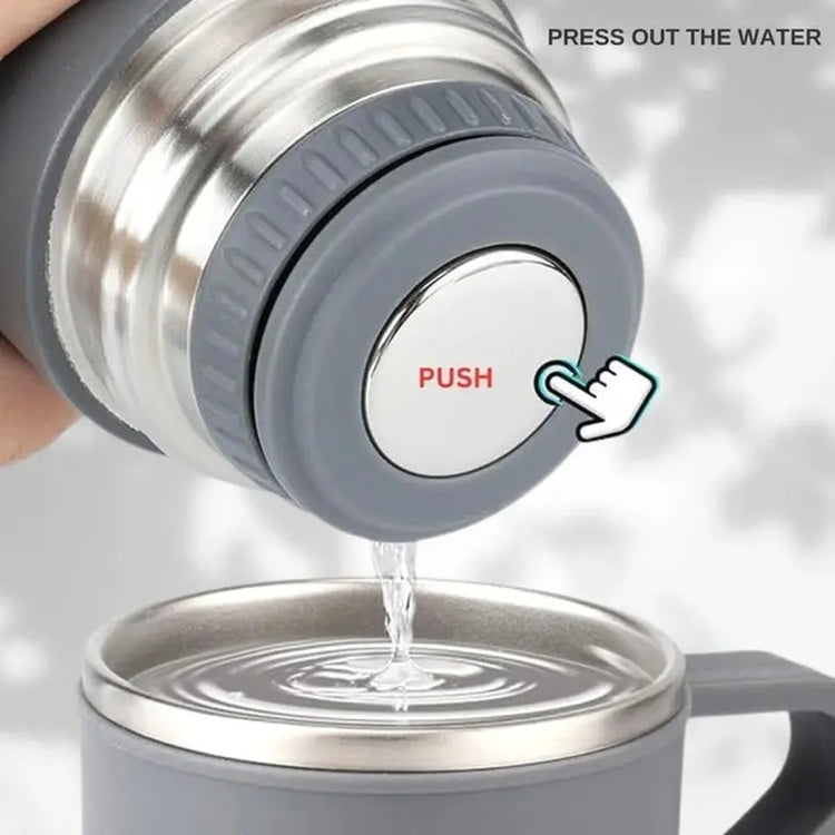 500ML Insulated Vacuum Flask Gift Set – Stainless Steel Thermos with 3 Cups