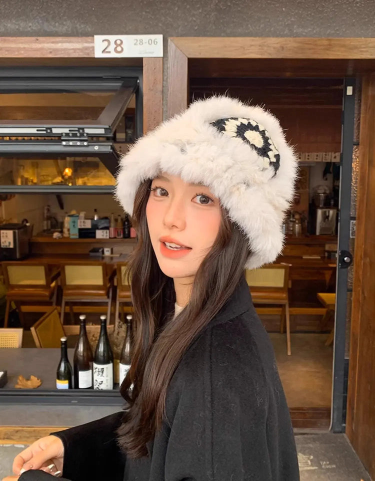 Rabbit Fur Hat