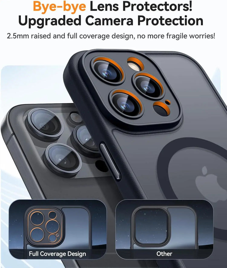 Case for iPhone 16 / 16 Plus / 16 Pro / 16 Pro Max – Shockproof Magnetic MagSafe Back Cover