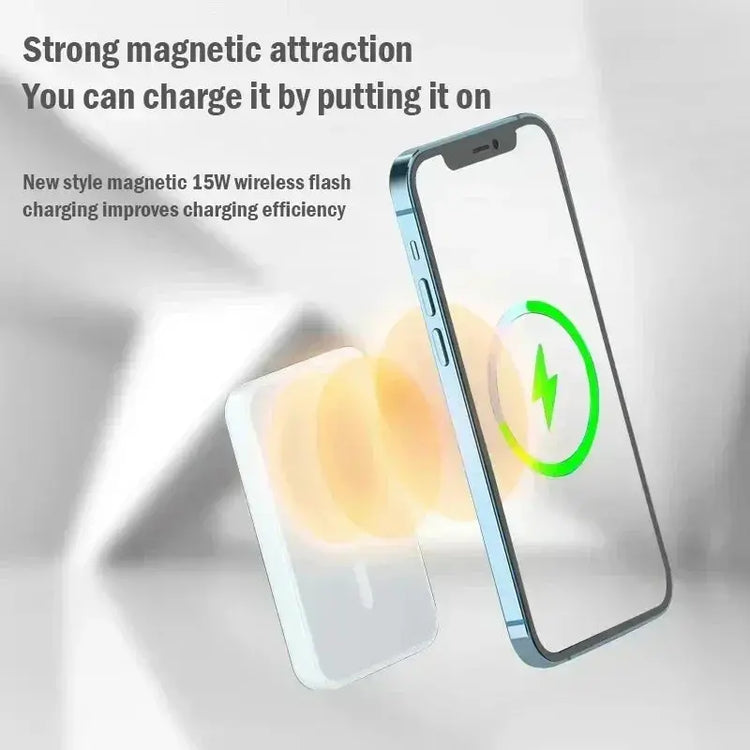 Xiaomi Magnetic Wireless Power Bank – Portable Fast Charging Battery Pack for iPhone, Samsung, Huawei