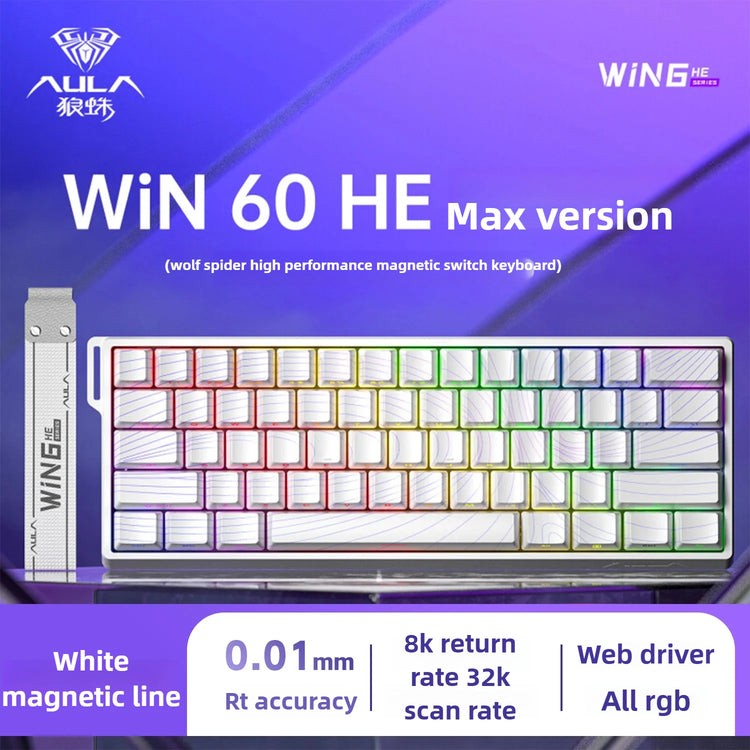 Aula Win60He Magnetic Switch Keyboard Wired