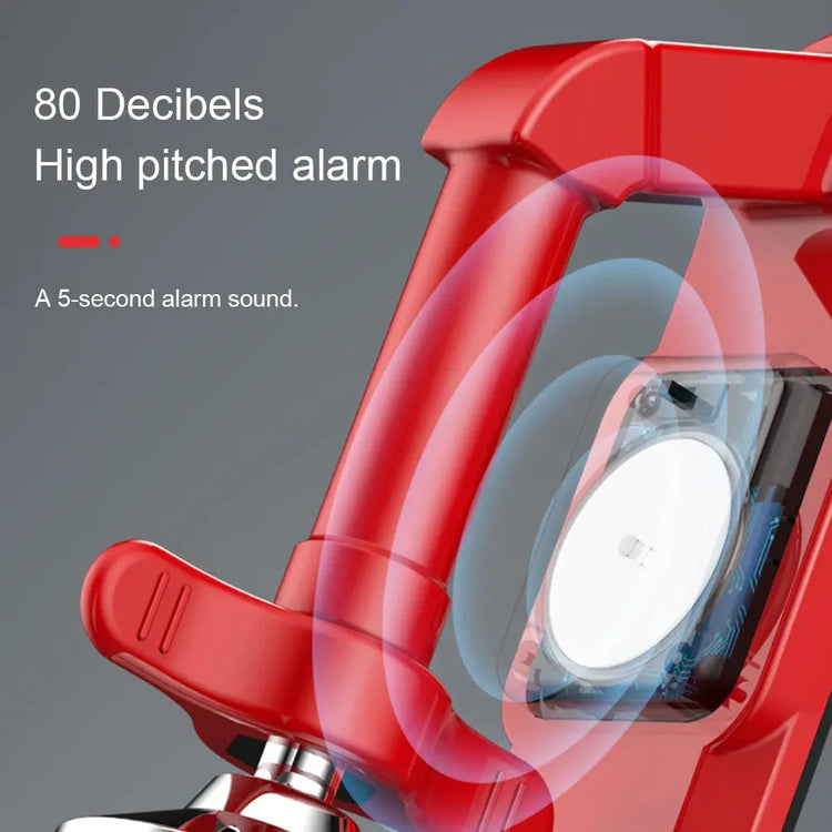 Portable Door Lock & Alarm – Travel Security Device & Door Stopper for Self-Defense & Accommodation Safety