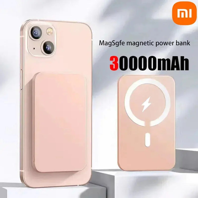 Xiaomi Magnetic Wireless Power Bank – Portable Fast Charging Battery Pack for iPhone, Samsung, Huawei
