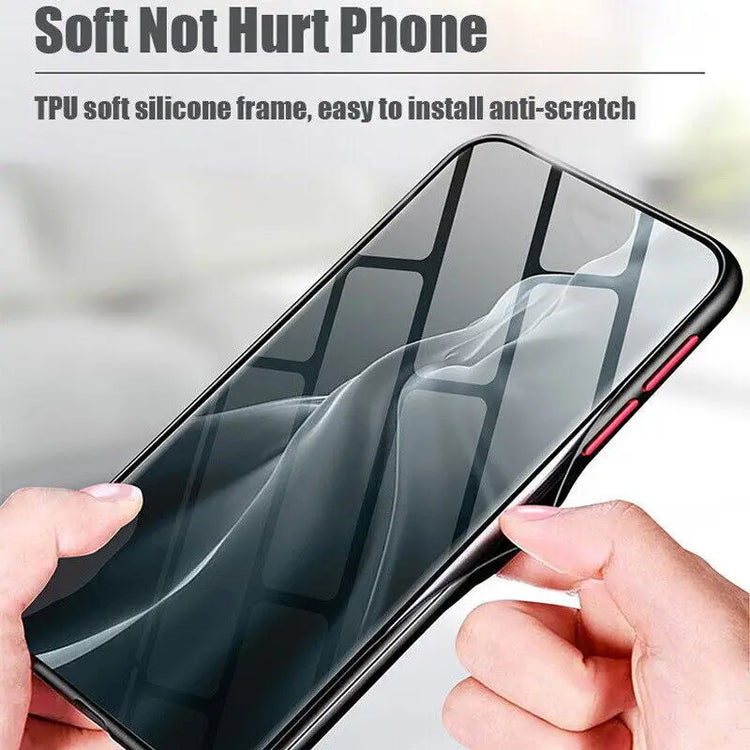 Armor Hard Phone Case for Samsung S25 / S24 / S23 / S22 Ultra / A14 / A34 / A54 – Rugged Shockproof Back Cover