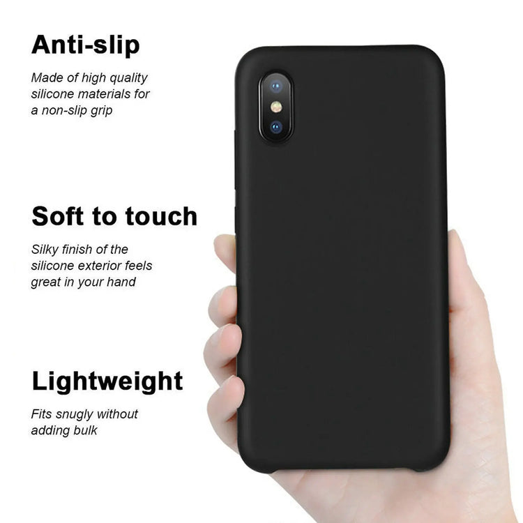 Case for Iphone 11 12 13 14 15 16 Pro Max XS XR Colour Shockproof Silicone Cover