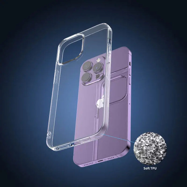 Case for Iphone 11 12 13 14 15 16 Pro Max XS XR Colour Shockproof Silicone Cover