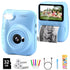 Instant Print Kids Camera – 32MP HD, 3.0" Screen, with 3 Rolls Printer Paper