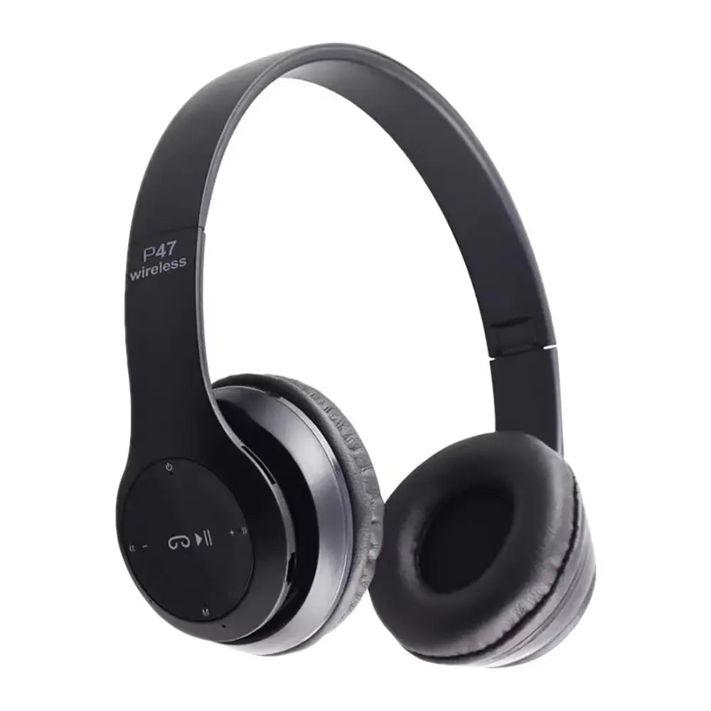 Stereo P47 Headset 5.0 Bluetooth Headset Folding Series Wireless Sports Game Headset for Iphone Xiaomi
