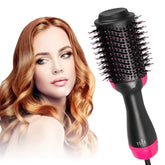 2‑in‑1 electric hot air brush / straightening combs