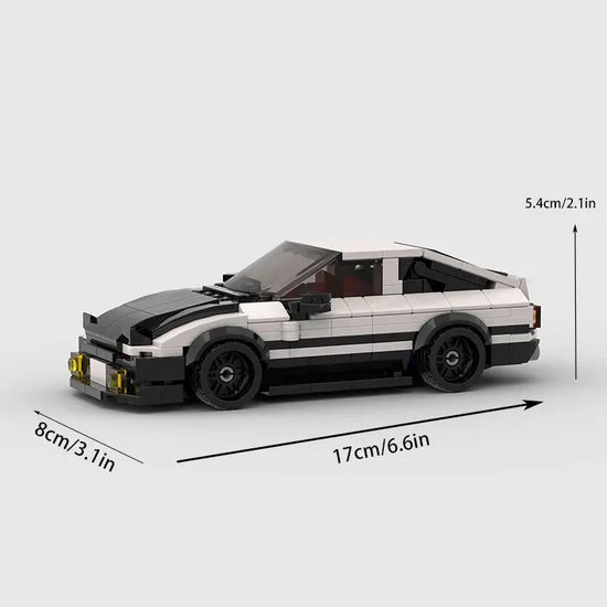 380Pcs Initial Cars