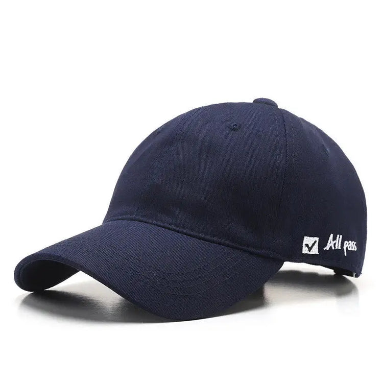 Soft Hat with Embroidered Letters on the Side