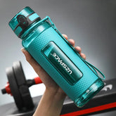 💧 2L Large Capacity Sports Water Bottle with Straw – Time Marker, Leak-Proof, Portable Hydration Jug