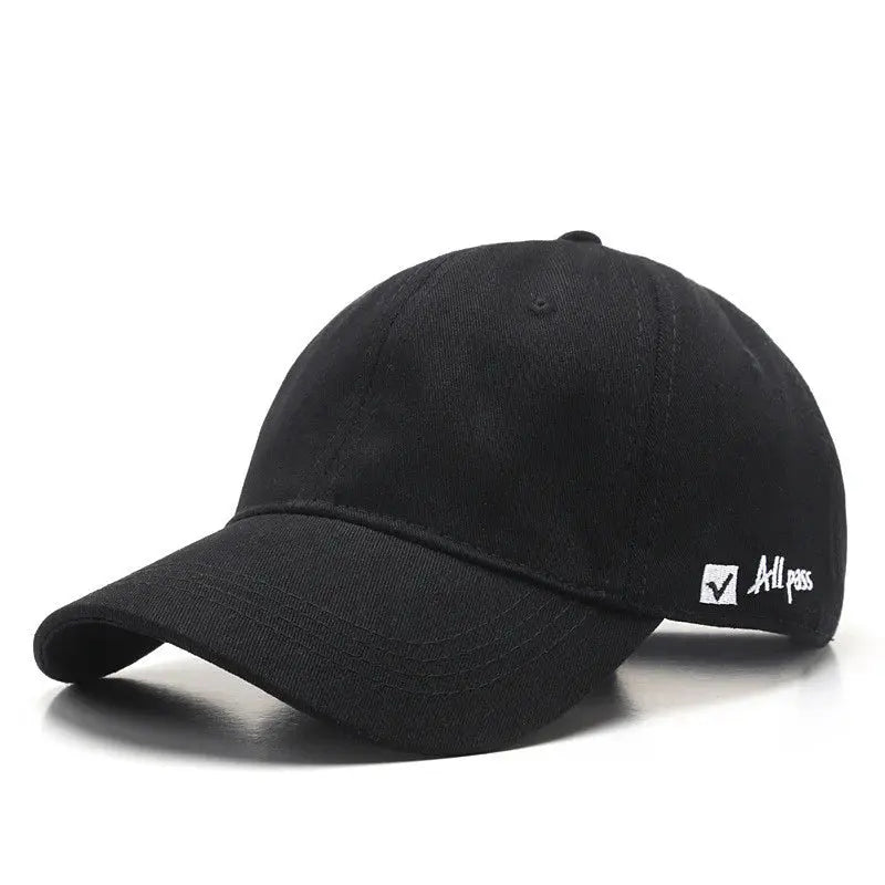Soft Hat with Embroidered Letters on the Side