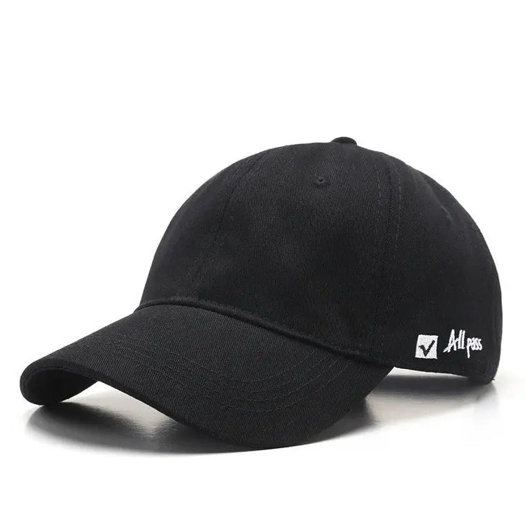 Soft Hat with Embroidered Letters on the Side