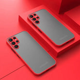 Armor Hard Phone Case for Samsung S25 / S24 / S23 / S22 Ultra / A14 / A34 / A54 – Rugged Shockproof Back Cover