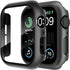 Apple Watch Tempered Glass + Bumper Case – Full Coverage Screen Protector for Series 9/8/7/SE/6/5/4 (45/44/41/40mm)
