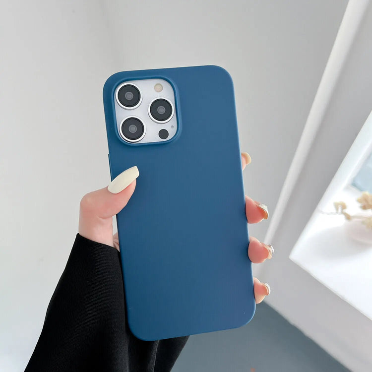 Case for Iphone 11 12 13 14 15 16 Pro Max XS XR Colour Shockproof Silicone Cover