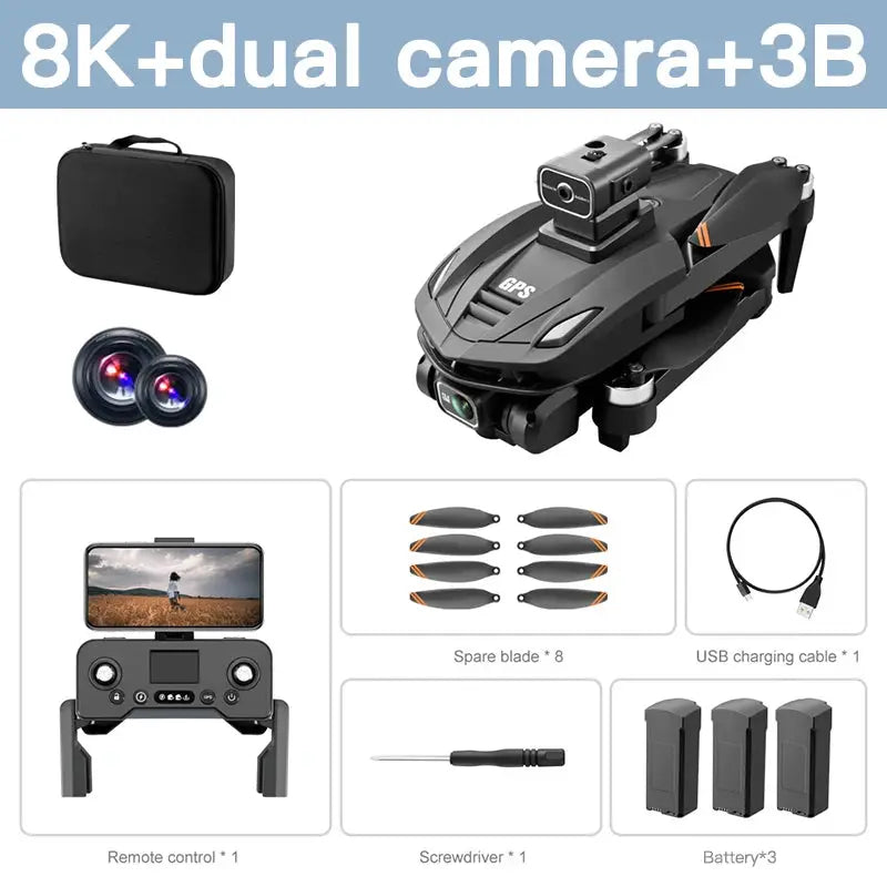 Xiaomi V168 8K 5G GPS Drone – Obstacle Avoidance & Aerial Photography Quadcopter