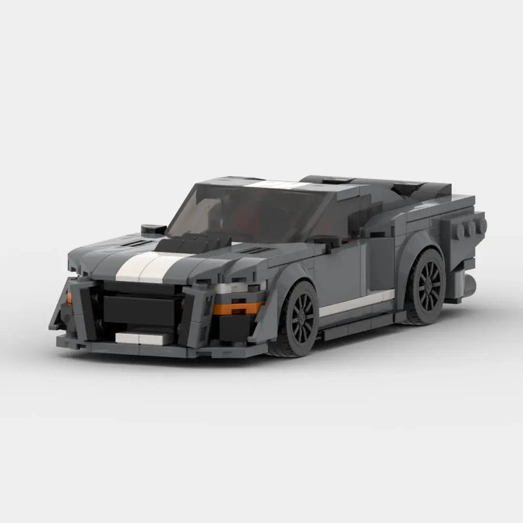 MOC Shelby GT500 476‑Piece Speed Champion Racer Building Block Set