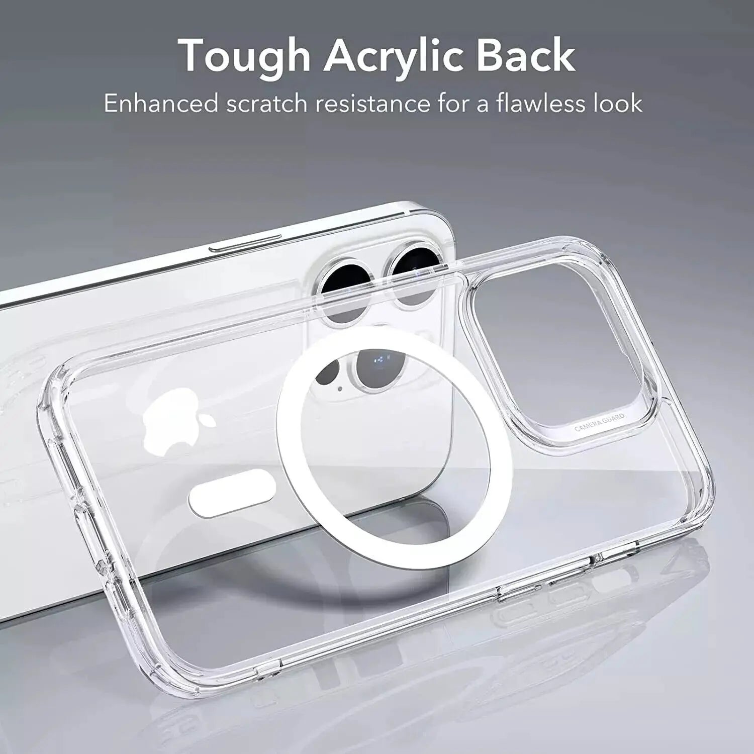  Case for Apple iPhone 16 / 16 Pro / 16 Pro Max – Magnetic Shockproof Soft TPU Cover
