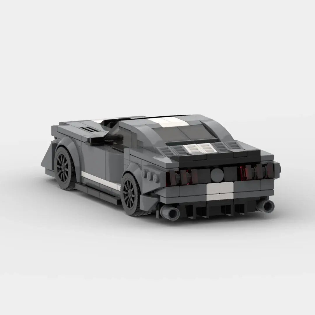 MOC Shelby GT500 476‑Piece Speed Champion Racer Building Block Set