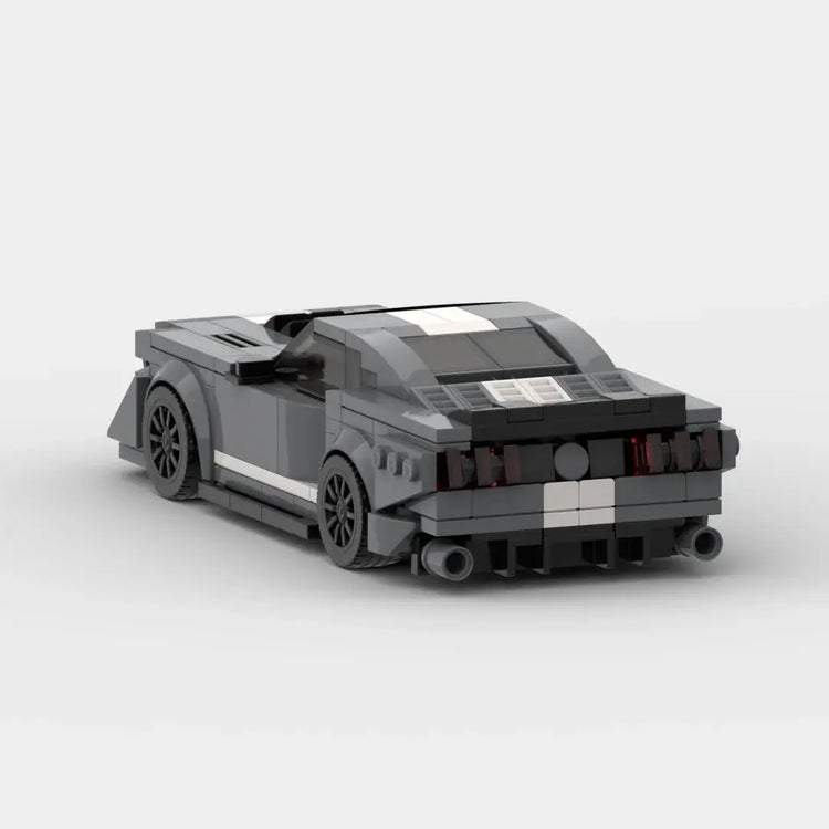 MOC Shelby GT500 476‑Piece Speed Champion Racer Building Block Set