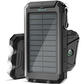 50,000 mAh Solar Power Bank - Compatible with Xiaomi, iPhone, Samsung