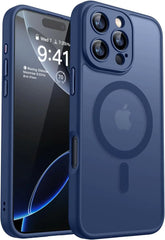  Case for iPhone 16 / 16 Plus / 16 Pro / 16 Pro Max – Shockproof Magnetic MagSafe Back Cover