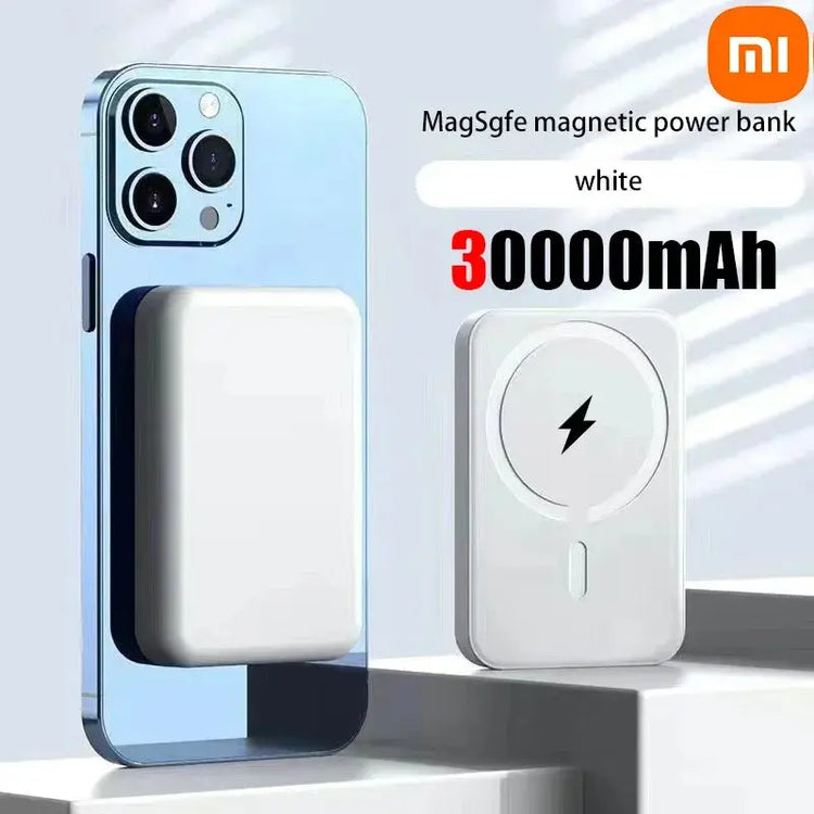 Xiaomi Magnetic Wireless Power Bank – Portable Fast Charging Battery Pack for iPhone, Samsung, Huawei