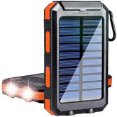50,000 mAh Solar Power Bank - Compatible with Xiaomi, iPhone, Samsung