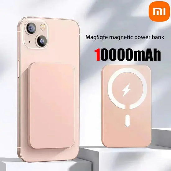 Xiaomi Magnetic Wireless Power Bank – Portable Fast Charging Battery Pack for iPhone, Samsung, Huawei