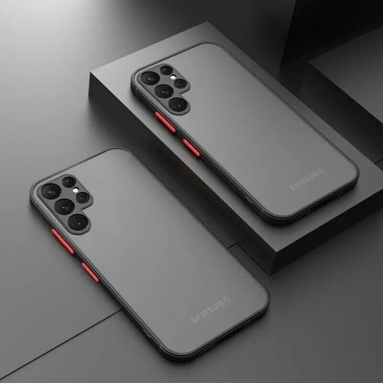 Armor Hard Phone Case for Samsung S25 / S24 / S23 / S22 Ultra / A14 / A34 / A54 – Rugged Shockproof Back Cover