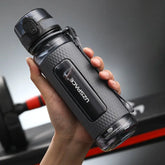 💧 2L Large Capacity Sports Water Bottle with Straw – Time Marker, Leak-Proof, Portable Hydration Jug