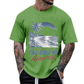 Welcome to the Gulf of America T Shirt Men T-Shirt Clothes Short Sleeve Tshirts Beach Tee Tops Male Clothes 2025 Summer