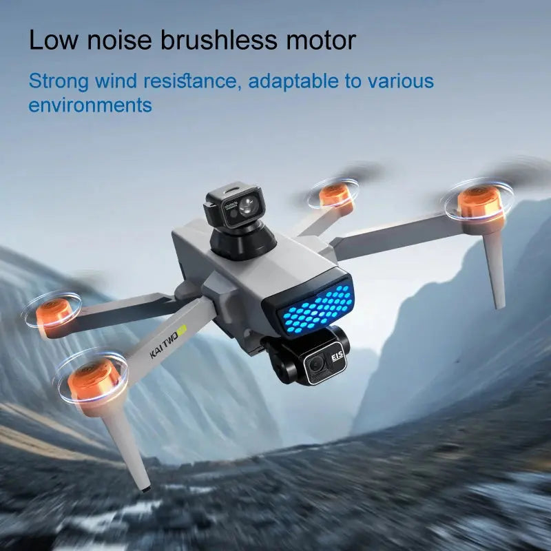Professional 8K GPS Drone – 3-Axis Gimbal, EIS, 360° Obstacle Avoidance Quadcopter