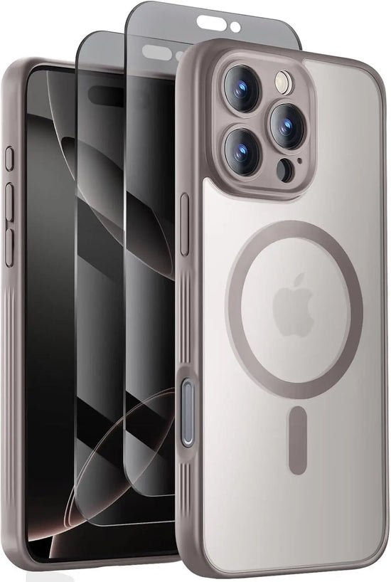  Case for iPhone 16 / 16 Plus / 16 Pro / 16 Pro Max – Shockproof Magnetic MagSafe Back Cover