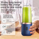 Portable USB Electric Juicer Cup – 6-Blade Mini Blender