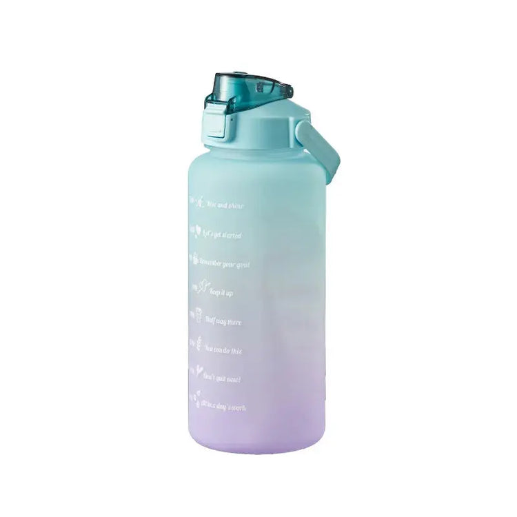 💧 2L Large Capacity Sports Water Bottle with Straw – Time Marker, Leak-Proof, Portable Hydration Jug Stay fully hydrated from sunrise to sunset with this ultra-convenient 2L water bottle – perfect for fitness, travel, and daily hydration goals!