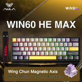 WIN60 WIN68 HE Esports Magnetic Switch Keyboard Rapid Trigger 8K Return RGB Hotswap 60% 68% Custom Game Keyboard