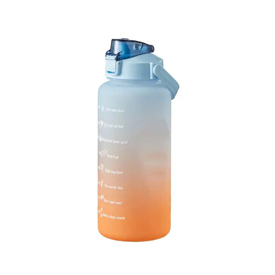 💧 2L Large Capacity Sports Water Bottle with Straw – Time Marker, Leak-Proof, Portable Hydration Jug Stay fully hydrated from sunrise to sunset with this ultra-convenient 2L water bottle – perfect for fitness, travel, and daily hydration goals!