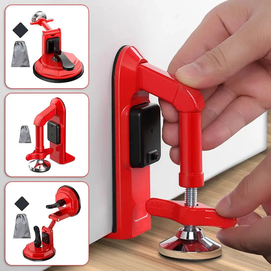 Portable Door Lock & Alarm – Travel Security Device & Door Stopper for Self-Defense & Accommodation Safety