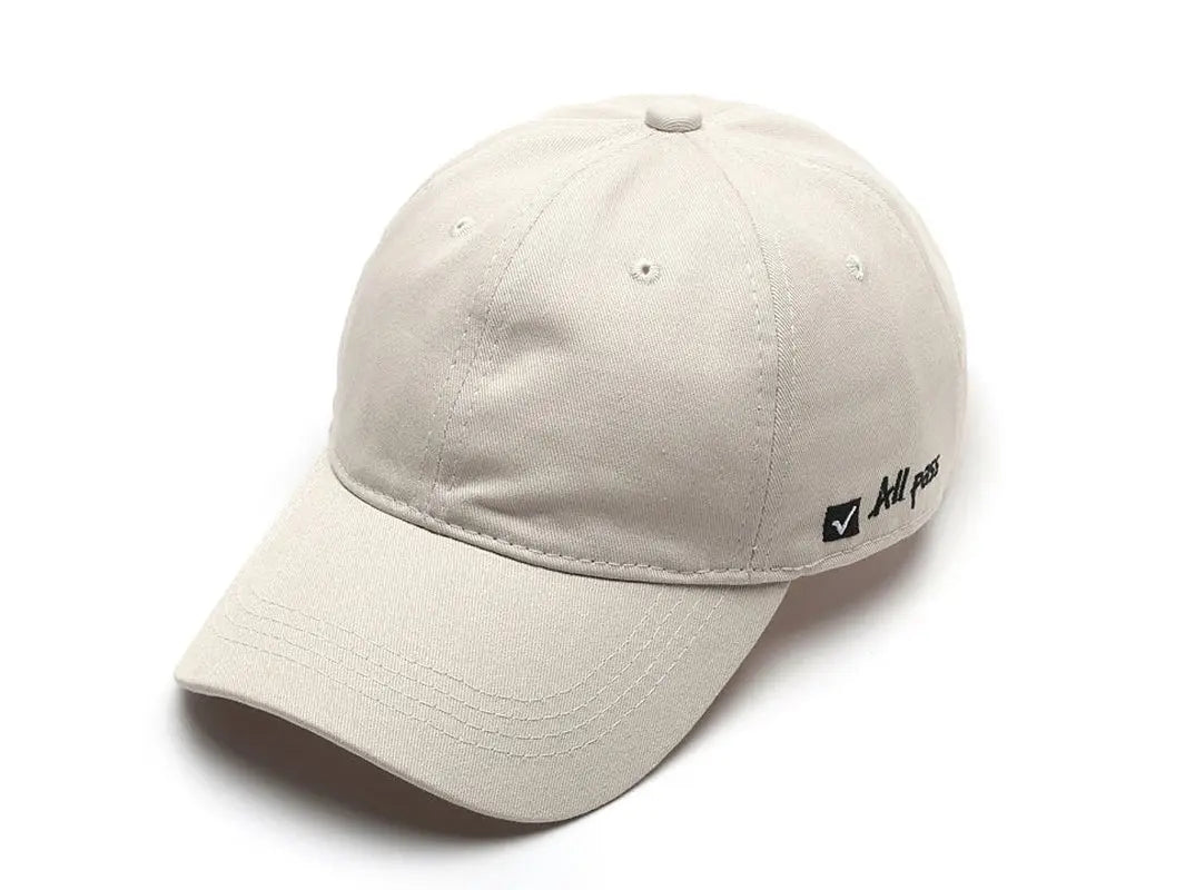 Soft Hat with Embroidered Letters on the Side