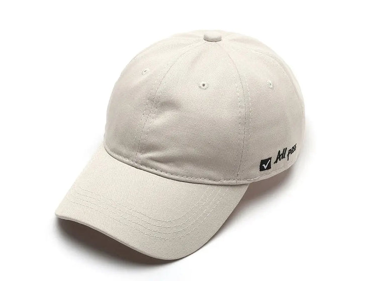 Soft Hat with Embroidered Letters on the Side