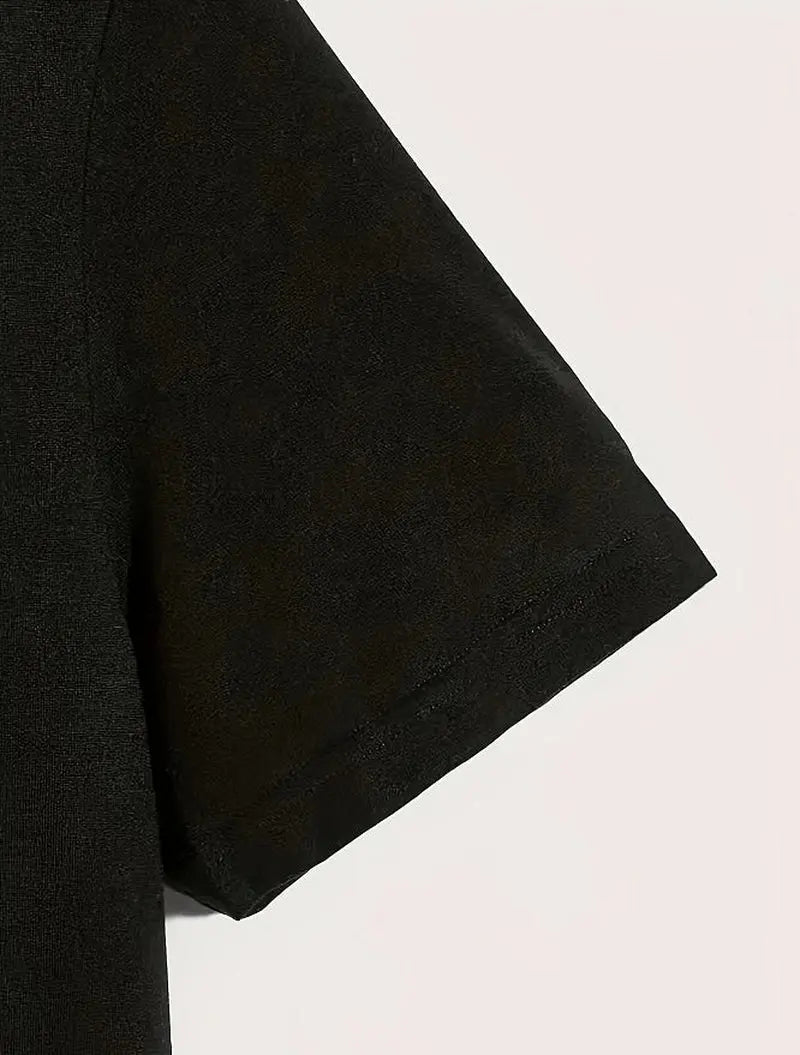 Black Shirt with "BRUH" imprinted on the front
