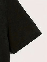Black Shirt with "BRUH" imprinted on the front