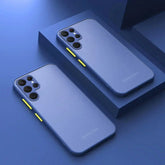 Armor Hard Phone Case for Samsung S25 / S24 / S23 / S22 Ultra / A14 / A34 / A54 – Rugged Shockproof Back Cover