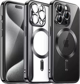  Case for Apple iPhone 16 / 16 Pro / 16 Pro Max – Magnetic Shockproof Soft TPU Cover