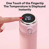  420ML Smart LED Temperature Display Thermos – Vacuum Insulated Stainless Steel Travel Mug