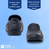 MOZO Sharkz II Men’s Work Shoes – Slip Resistant, Water Resistant, Black